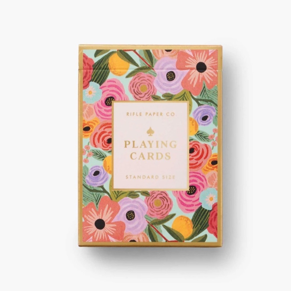 Rifle Paper Co. Colorful Floral Playing Cards